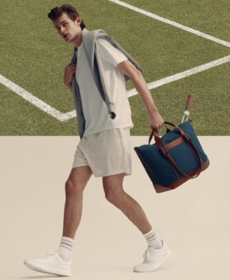 Men's GrandPrø All Day Leather Lace-Up Court Sneakers