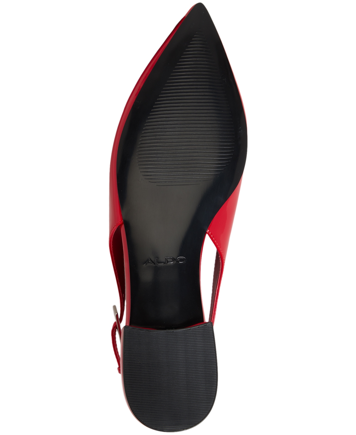 Aldo Kristell Pointed Toe Slingback Flat In Red