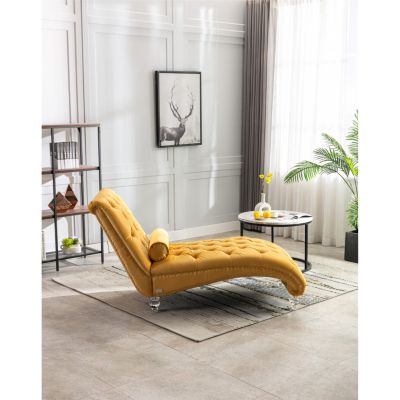 Leisure Concubine Sofa With Acrylic Feet