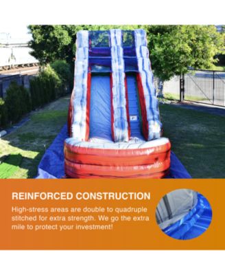 Commercial Grade Water Slide with Splash Pool (with Blower)