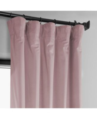 Heritage Plush Velvet Room Darkening Curtain