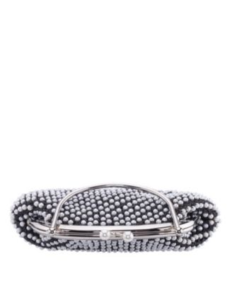 Vintage Style All Over Frame Clutch Bag