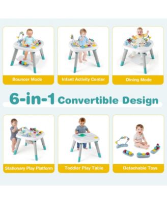 Toddler 6-in-1 Activity Center Jumper Table