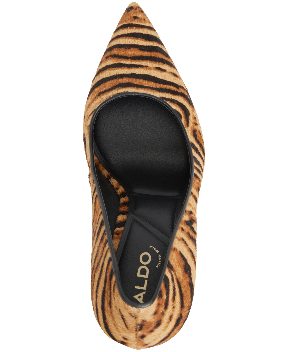 Aldo Stessy 3.0 Genuine Calf Hair Pointed Toe Pump In Multi
