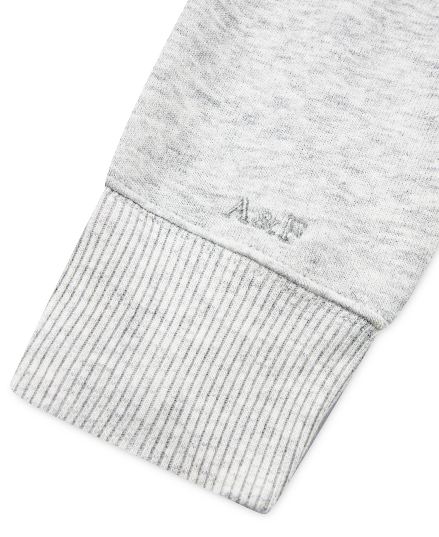 Толстовка abercrombie kids Paris Crewneck Sweatshirt для девочек, цвет: Светлый серый меланжевый — фото 9