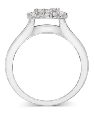 Diamond  Three-Piece Ring Set (2 ct. t.w.) in 14k White, Yellow and Rose Gold