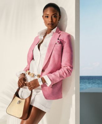 Women's Pleated Double-Faced Shorts