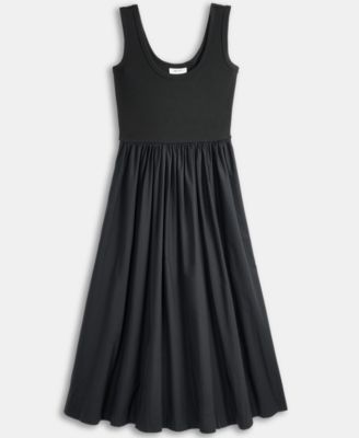 Women's Sleeveless Scoop-Neck Midi Dress, Exclusively at Macy's