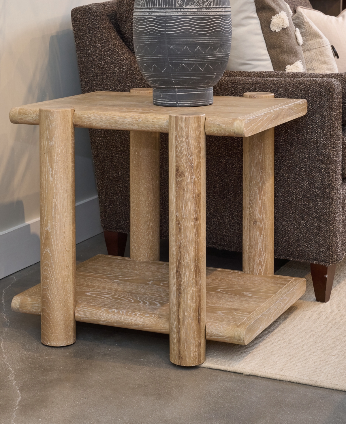 Macy's Tao 24" Taos Solid Oak End Table