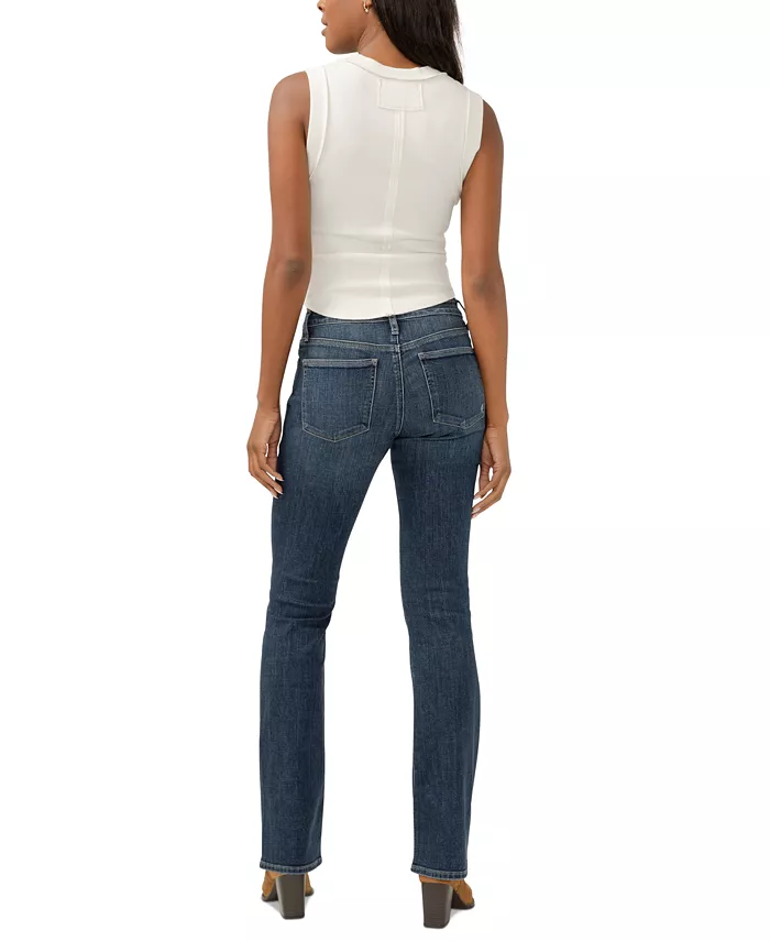 Women's Suki Mid Rise Curvy Fit Slim Bootcut Jeans - thumbnail 3