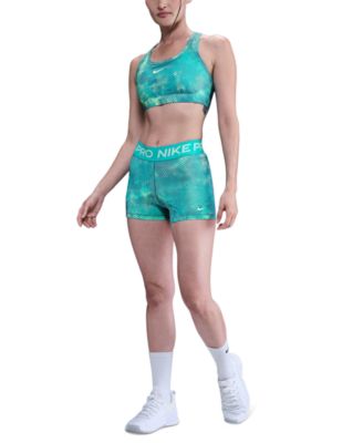 Nike - Women's Printed Dri-FIT Mid-Rise 3" Shorts