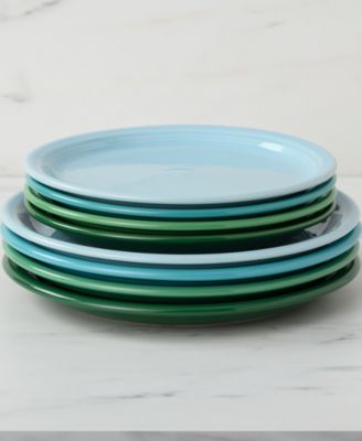 Aegean Bistro Coupe Luncheon Plates, Set of 4