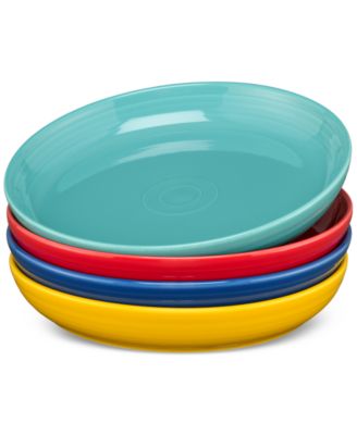 Fiesta - Vibrant Coupe Dinner Bowls, Set of 4