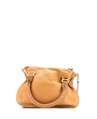 Medium Marcie Satchel Leather