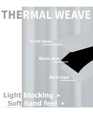 Hotel Chic 2 Pack Light Filtering Grommet Top Window Curtains - 52 in. W x 84 in. L, Rose/Pink