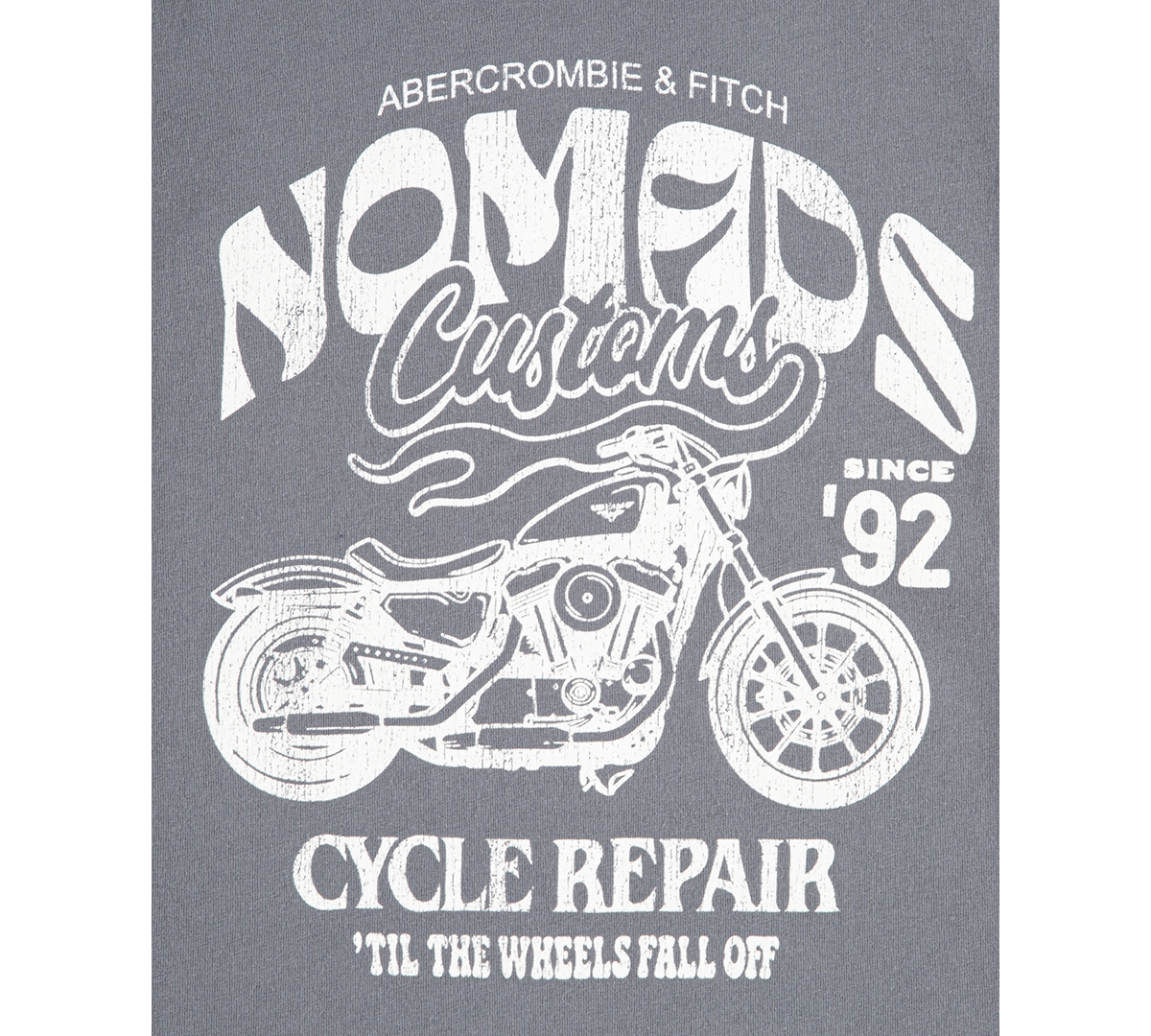 Abercrombie Boys Nomads T-shirt In Gray