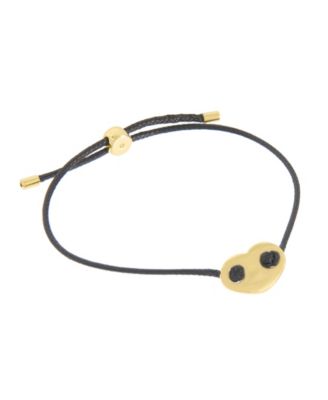 Black Mariner Heart Friendship Bracelet