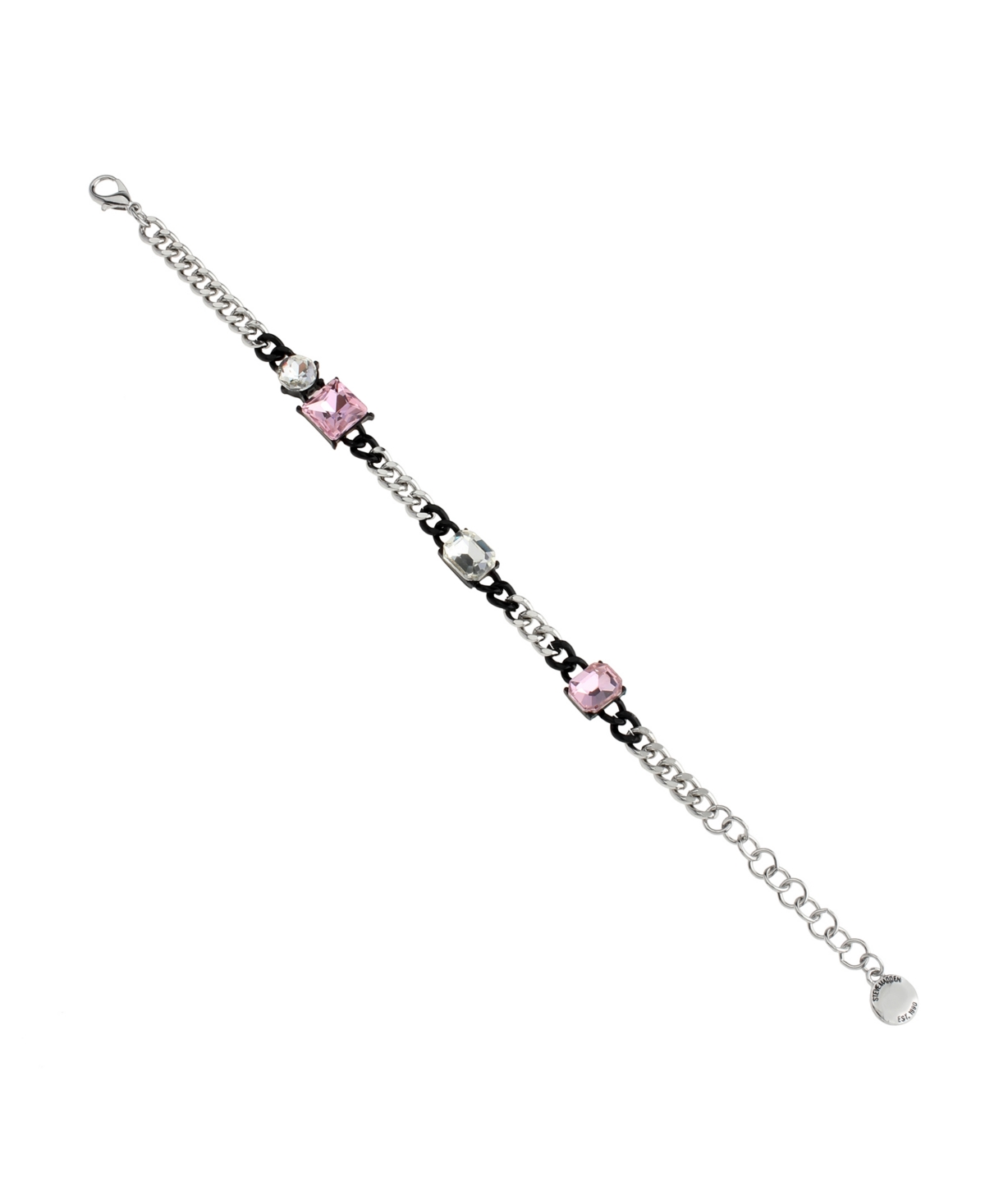 Steve Madden Punk Romance Stone Link Bracelet