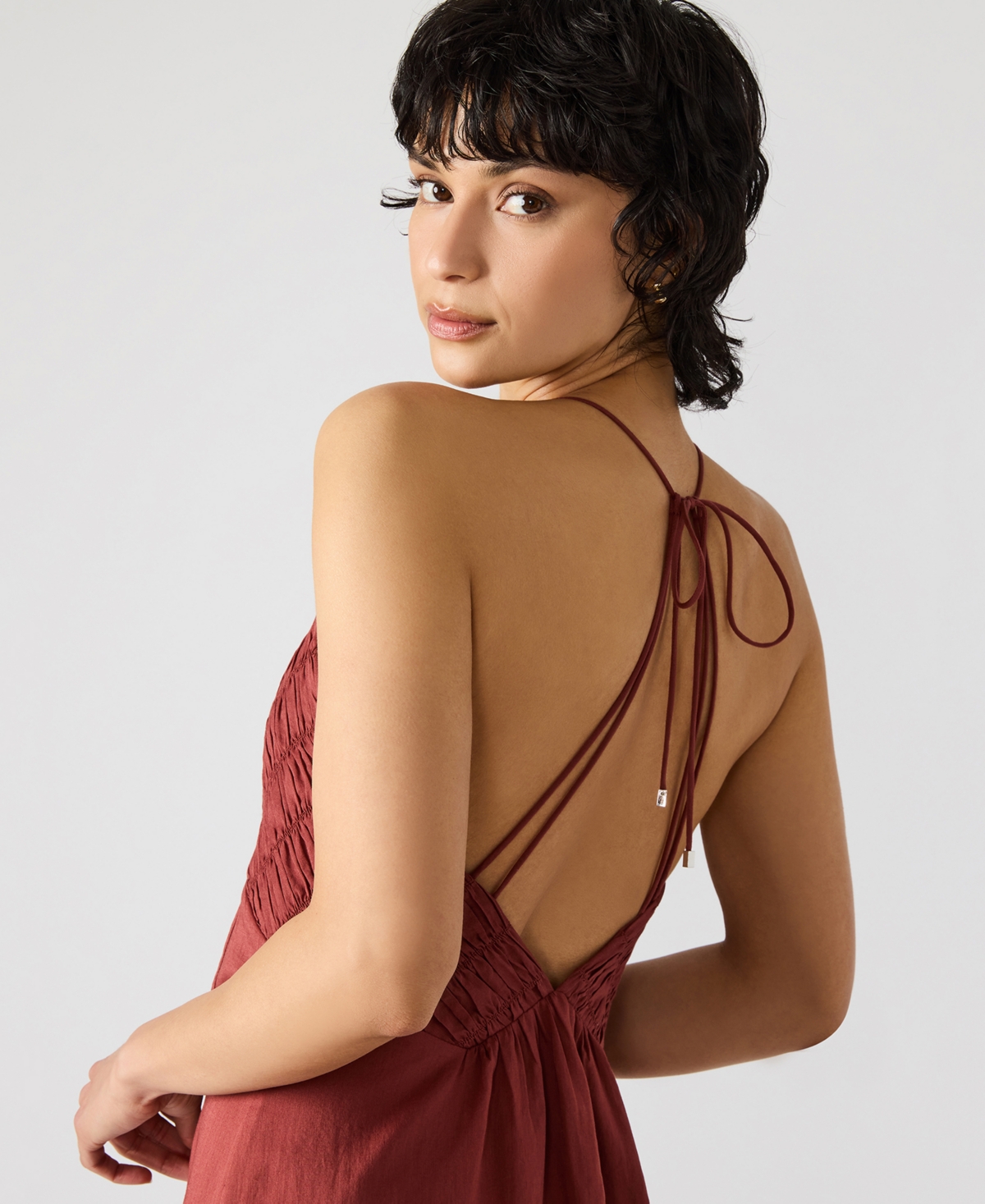 Steve Madden Women's Cotton Brianna Maxi Dress