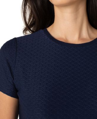 Women's Jacquard Crewneck T-Shirt 