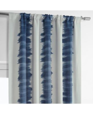 Flambe Striped Room Darkening Curtain