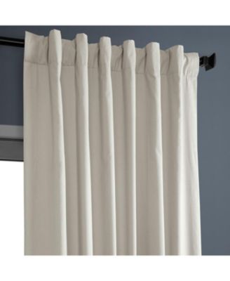 Solid Cotton Hotel Blackout Curtain