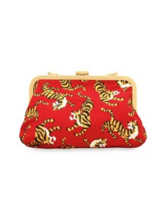 Sumatran Tiger Clutch, in Ivory White main image 0