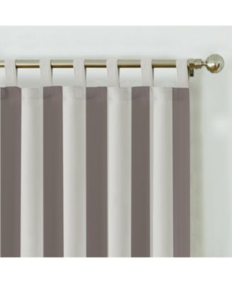 Highland Stripe Indoor/Outdoor Window Curtain