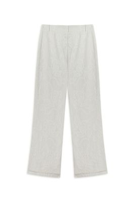 Women's Embroidered Bootcut Pants