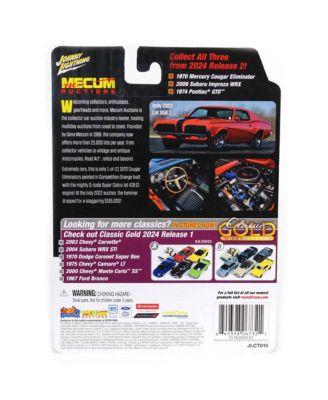 1/64 1970 Mercury Cougar Eliminator Orange Mecum Tin JLCT015-A1