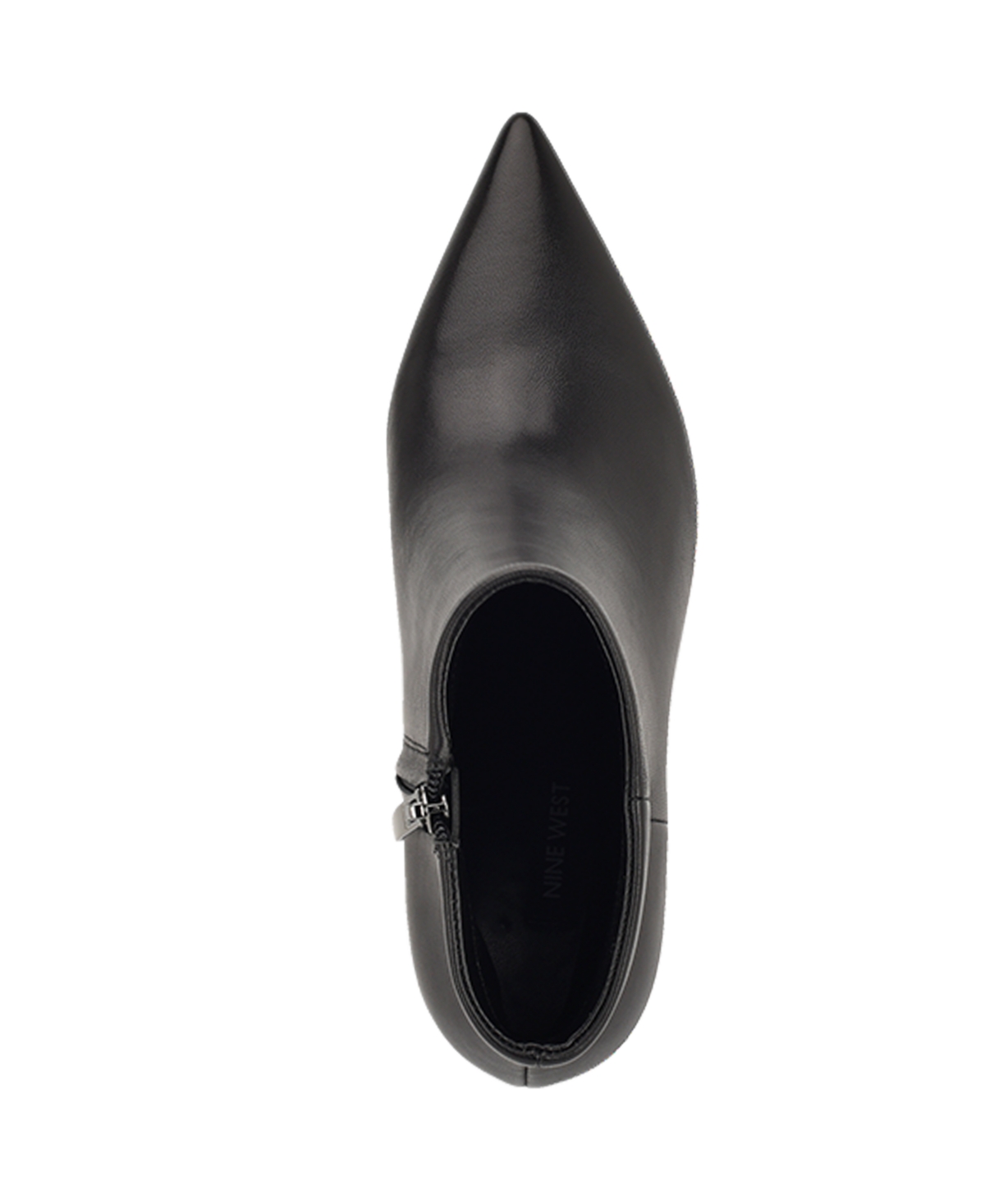 Nine West Wn Maribu Womens Solid Leather Mid-calf Boots In Black