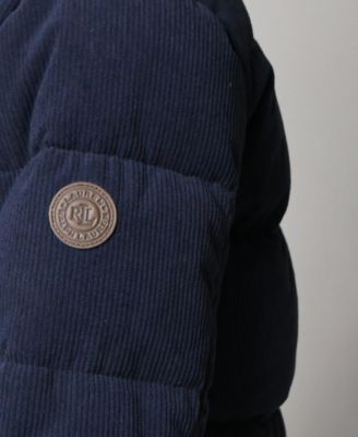 Women's Cord Puffer Jacket