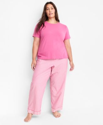 Women's Poplin Pajama Pants, XS-3X, Macy's Exclusive