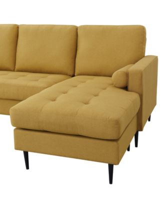 82" Polyester Lexington Reversible Sectional