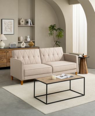 77" Polyester Victoria Convertible Sofa Bed, Created for Macy's