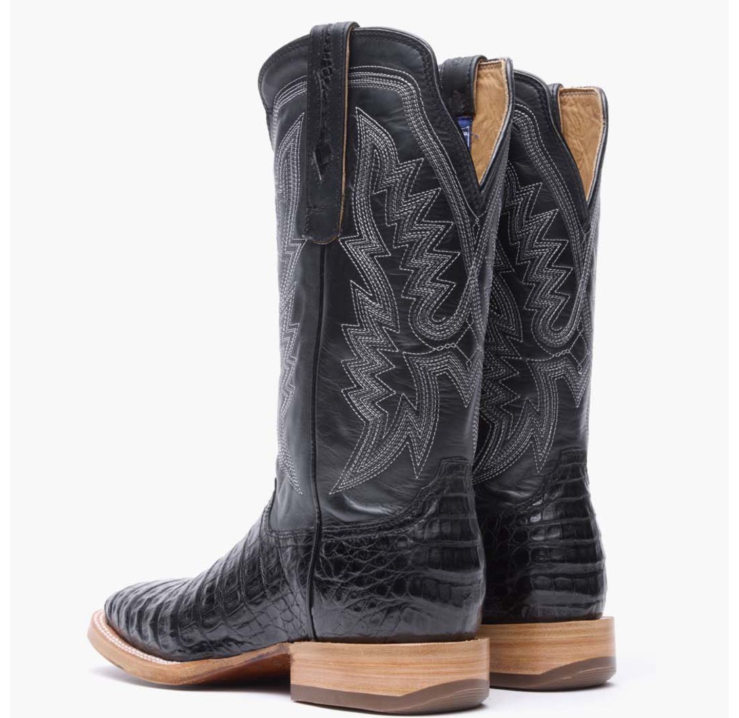 Мужские ботинки Durango Prca Collection Caiman Belly Western Boot, цвет: Чёрный — фото 4