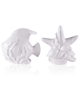 Fitz and Floyd - Cape Coral Collection 2-Pc. Salt & Pepper Shakers Set