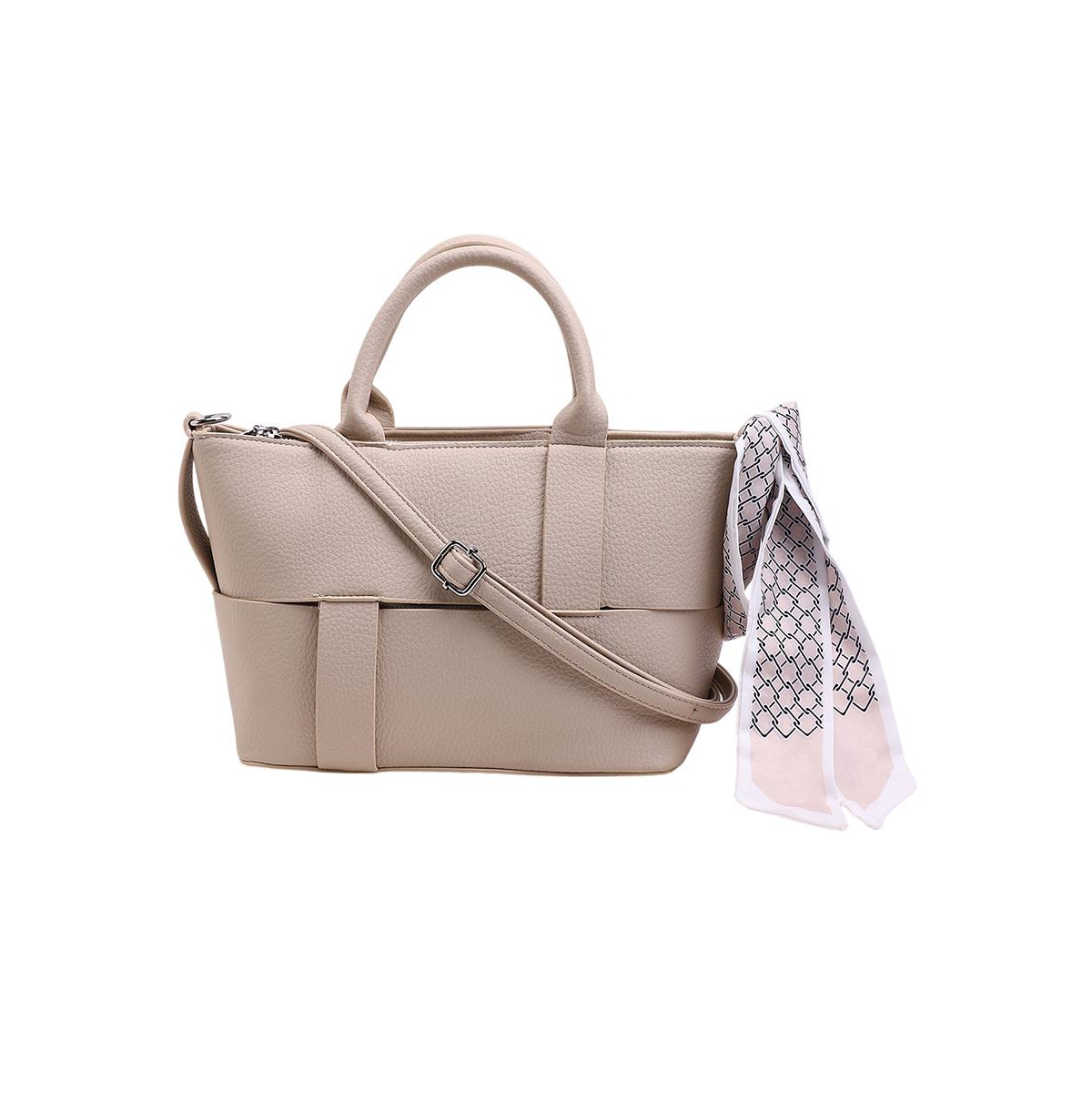 Women's The Interweave Hand Bag - Ecru White - White
