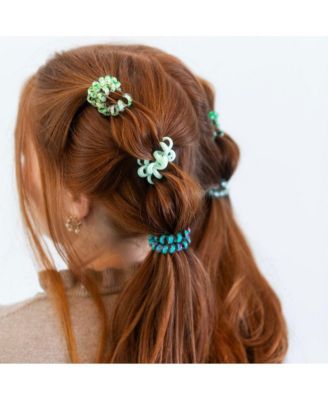 Hair Tie Set - Green Shades