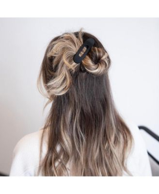 Mixed Size Flat Lay Clip Set - Black