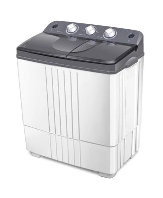 20 lbs Portable Semi-Automatic Twin-tub Washing Machine