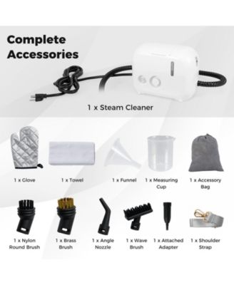 1500W Portable Steam Cleaner with 34 oz Water Tank