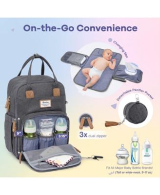 Baby Diaper Bag Backpack Multifunction Travel Maternity Changing Bag