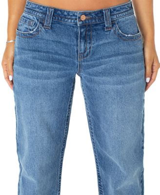 Juniors' Low-Rise Baggy Jeans