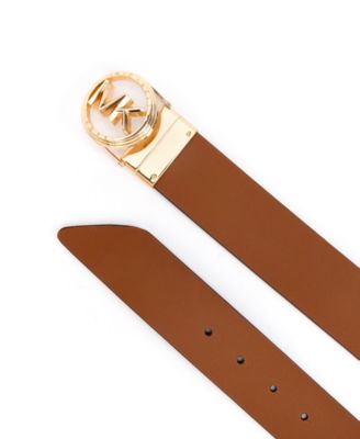 Micheal Kors Women's Embossed Logo Reversible Belt