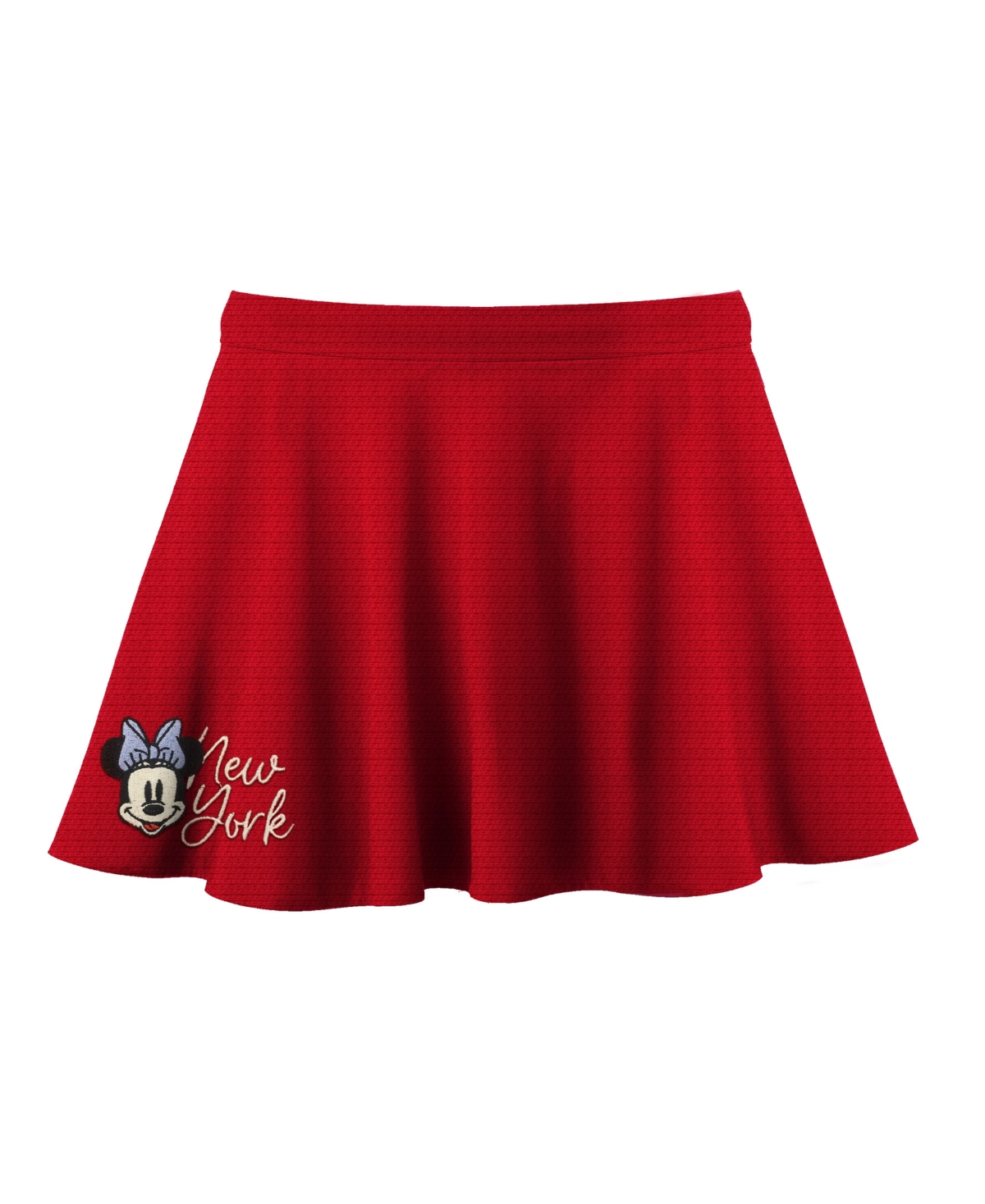 Disney Toddler And Little Girls 2-piece Minnie New York T-shirt And Skirt Set In Gray