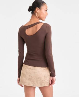 Women's Eleanor Long-Sleeve Buckle Top