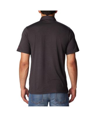 Men's&nbsp;Heather Black Florida State Seminoles Tech Trail Omni-Wick Polo Shirt