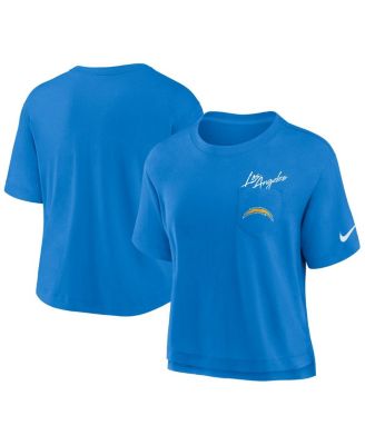 Nike - Women's Powder Blue Los Angeles Chargers Performance Pocket T-Shirt