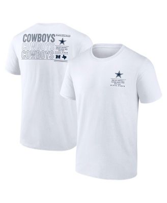 Fanatics - Men's White Dallas Cowboys Repeat Stats T-Shirt